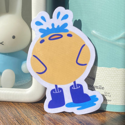 Rainy Days Duckling Sticker!