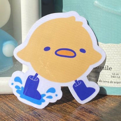 Rainy Days Duckling Sticker!