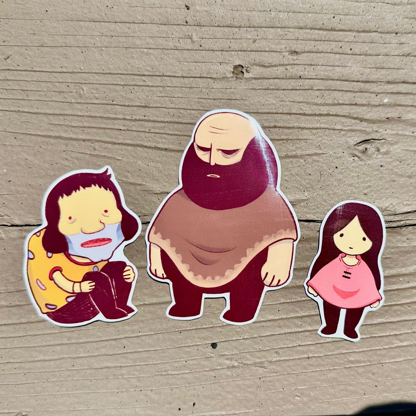 LISA: The Painful Sticker Pack (Brad, Buddy, Terry)