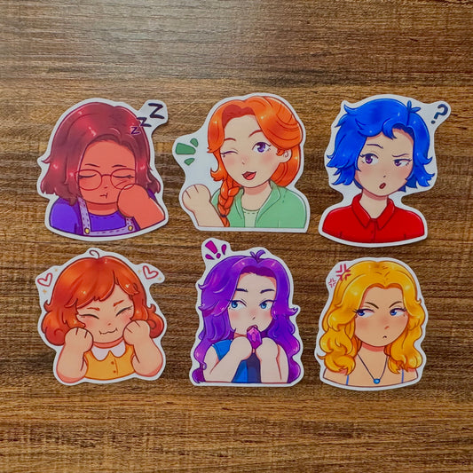 Stardew Valley Bachelorette Individual Sticker