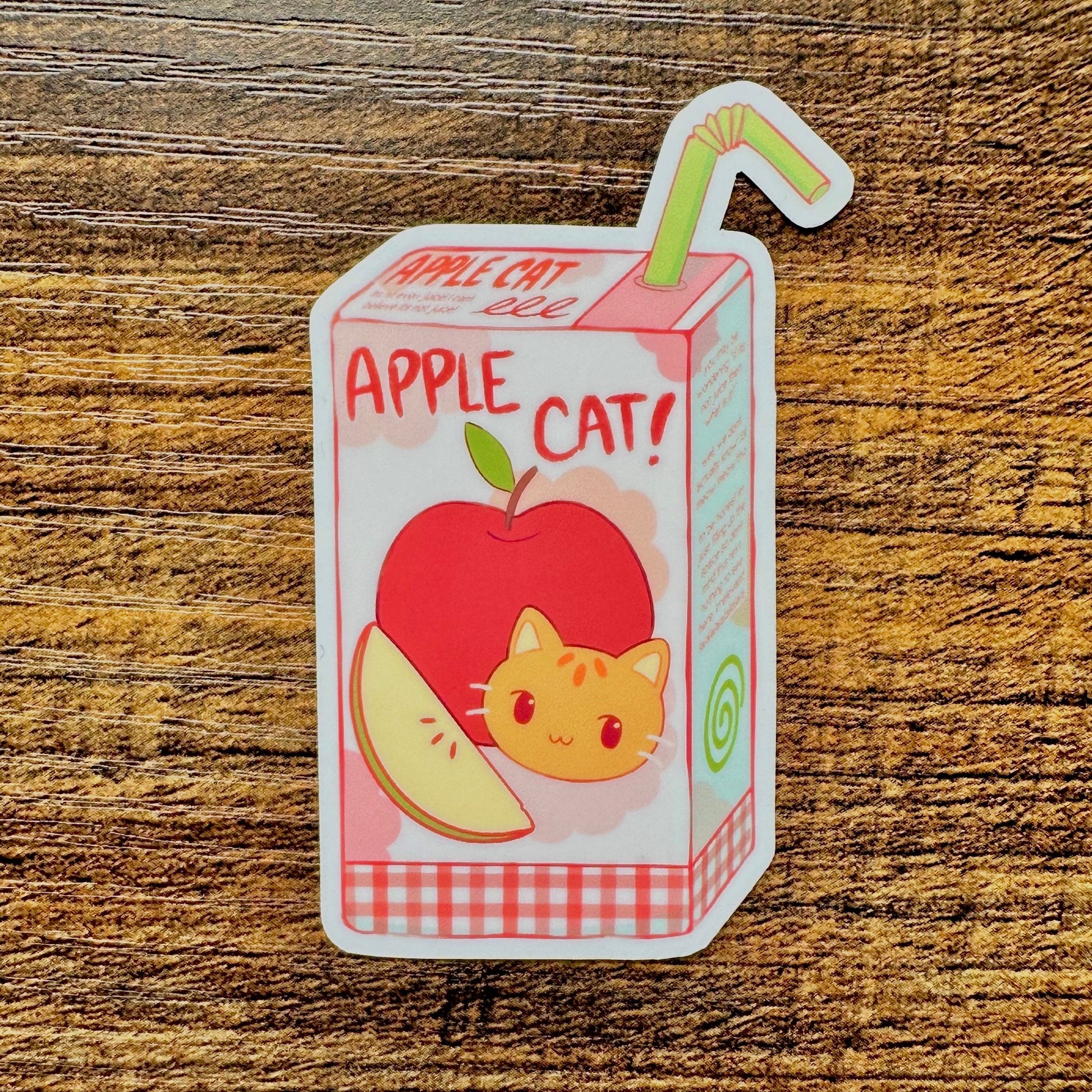 Fruit Cat Juices! 3 pc Sticker Pack