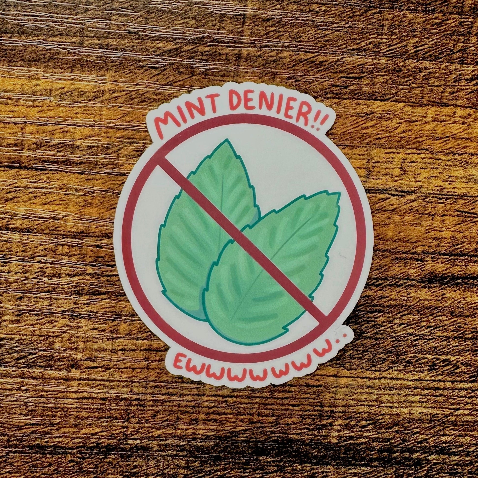 Anti-Mint Sticker