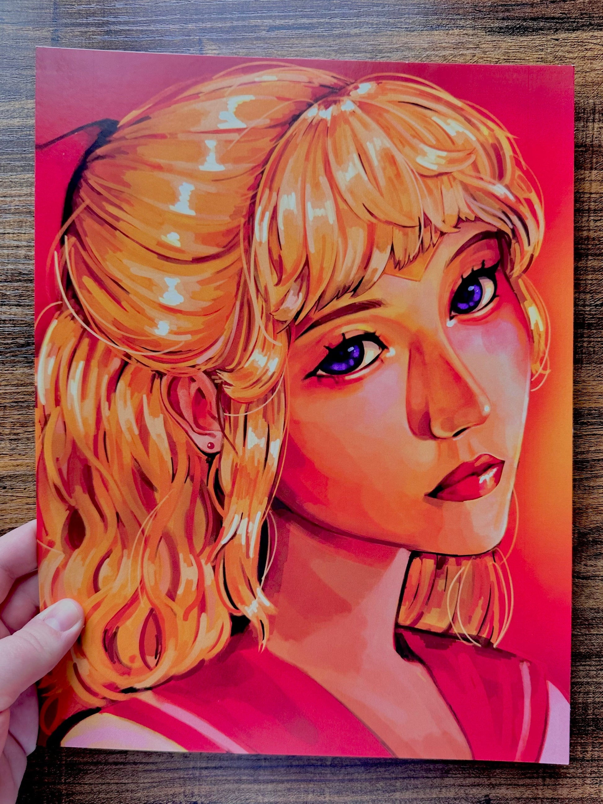 Sailor Venus Anime Art Print (Medium)