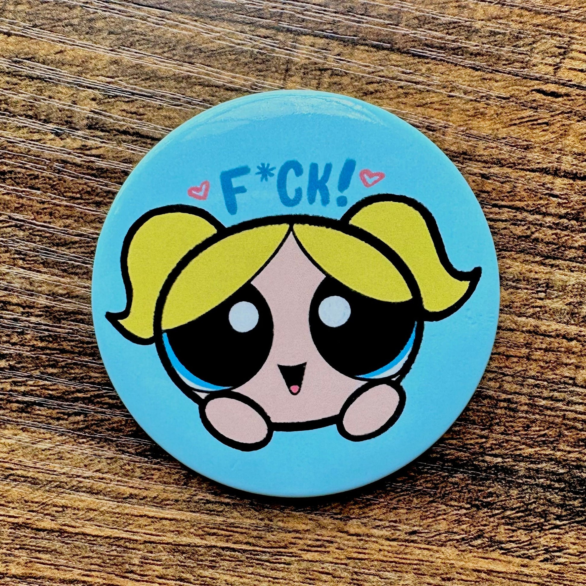 Power Puff Girls Cartoon Buttons!